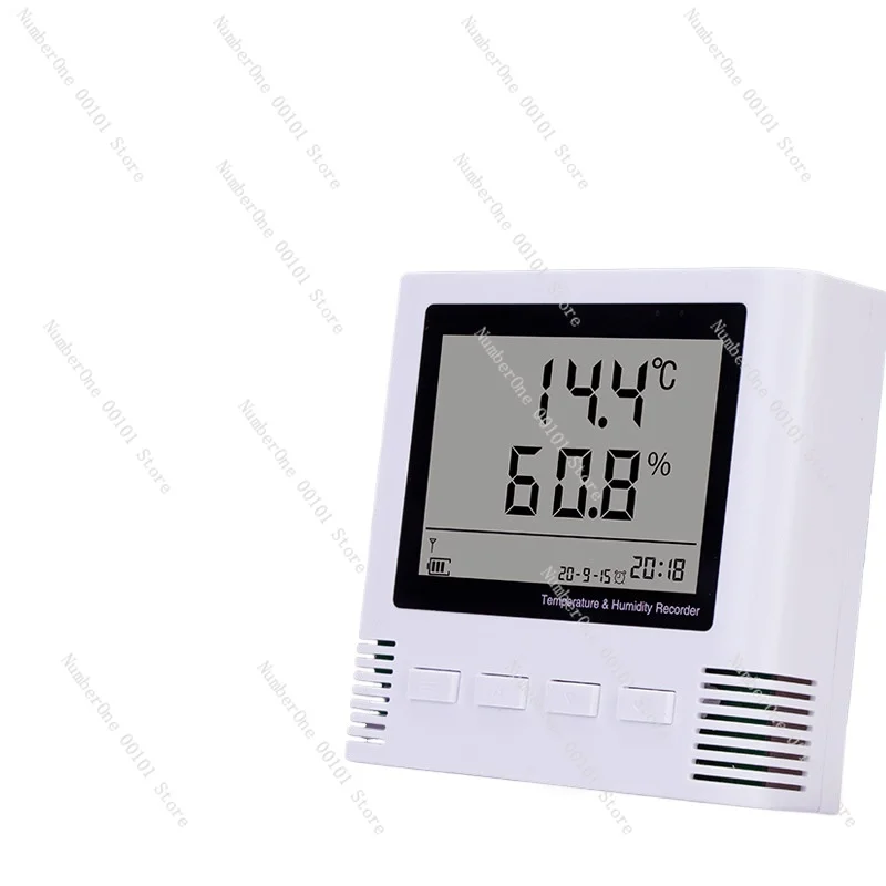 LCD temperature and humidity recorder High precision industrial sensor temperature and humidity meter