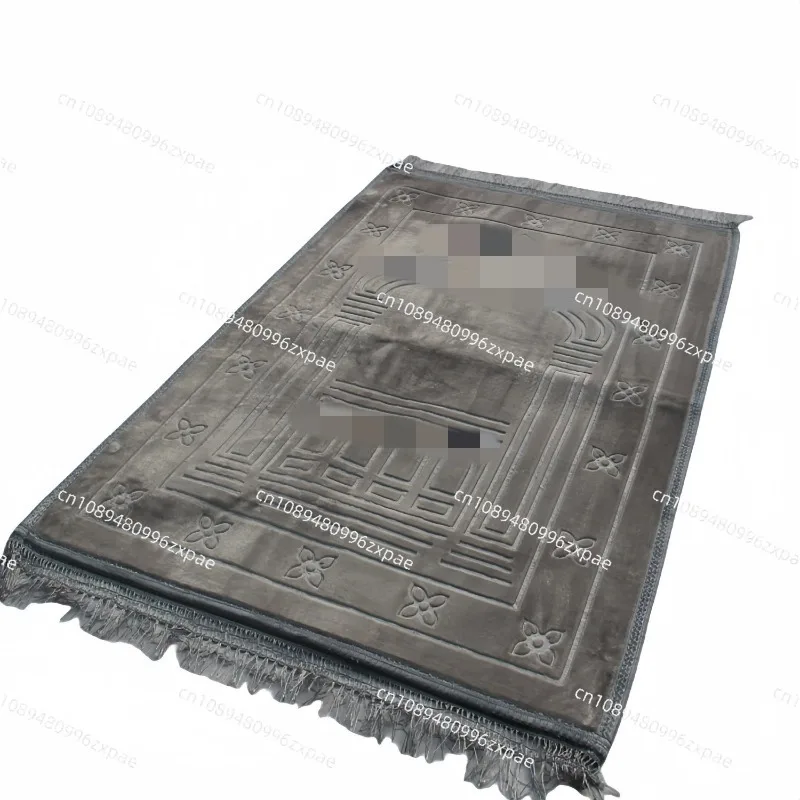 with Backrest Foldable Worship Blanket Home Travel Outdoor Mat Picnic Cushion High Quality Muslim Prayer Rug Polyester Portable