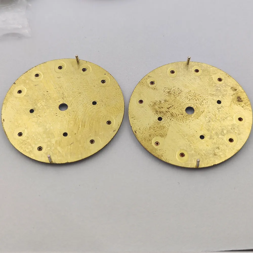 Cadran et aiguilles VK63, cadran à texture réfléchissante, cadran de montre de 29mm adapté au mouvement VK63, accessoires de haute qualité, pièces de rechange de montre