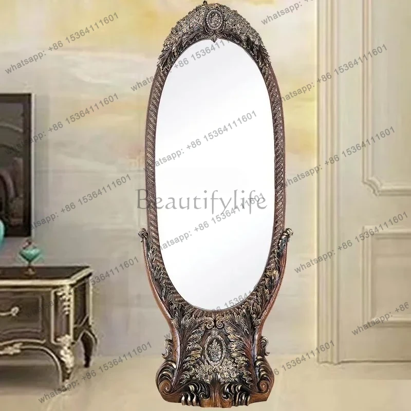 

Full-length mirror, resin wearing fitting mirror, resin full-length mirrorA4567