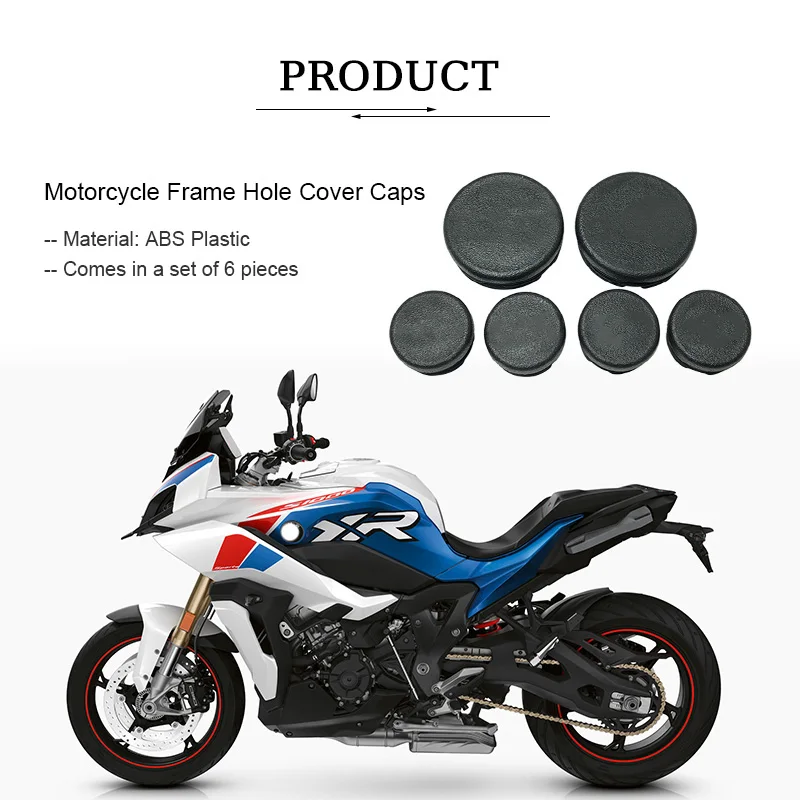 For BMW S1000XR Frame Hole Cover Caps Plug Decorative Frame Cap Set  S1000 XR S 1000 XR 2013-2022 2017 2018 2019 2020 2021