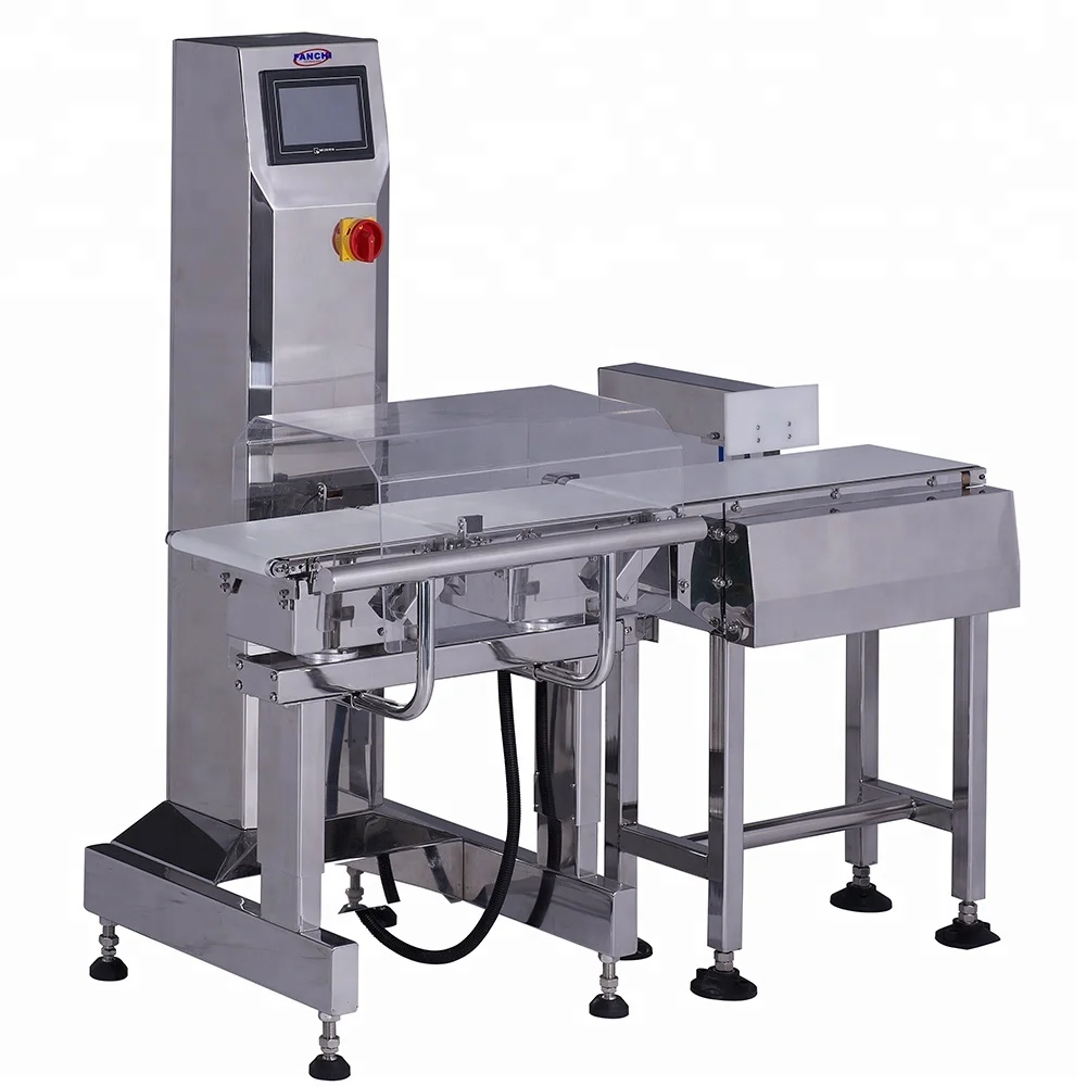 Automatic Bag Weighing Conveyor Belt Scale System High Precision Industrial Checkweigher