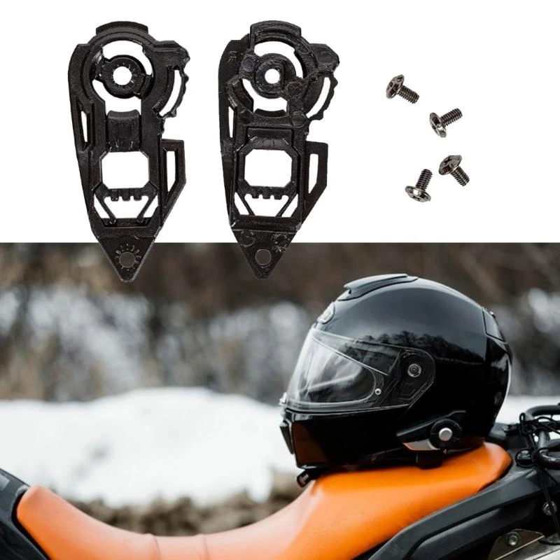 

87HE Visors Base for JK 316 AIS 607 Motorcycle Helmets Visors Base Easy Installation