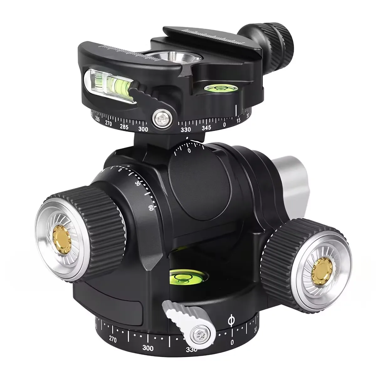 Marsace MD-4 & MD-3 Geared Tripod Heads For Landscape, Macro, Still Life Photography Precision Framing Without Camera Droop