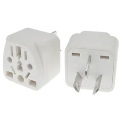 Adapter podróżny Australijski/Chiny/Nowa Zelandia, wtyczka IEC typu IEC US/EU/UK/Swiss/Włochy/Japonia do AU 3-pinowy konwerter mocy 10A/250V