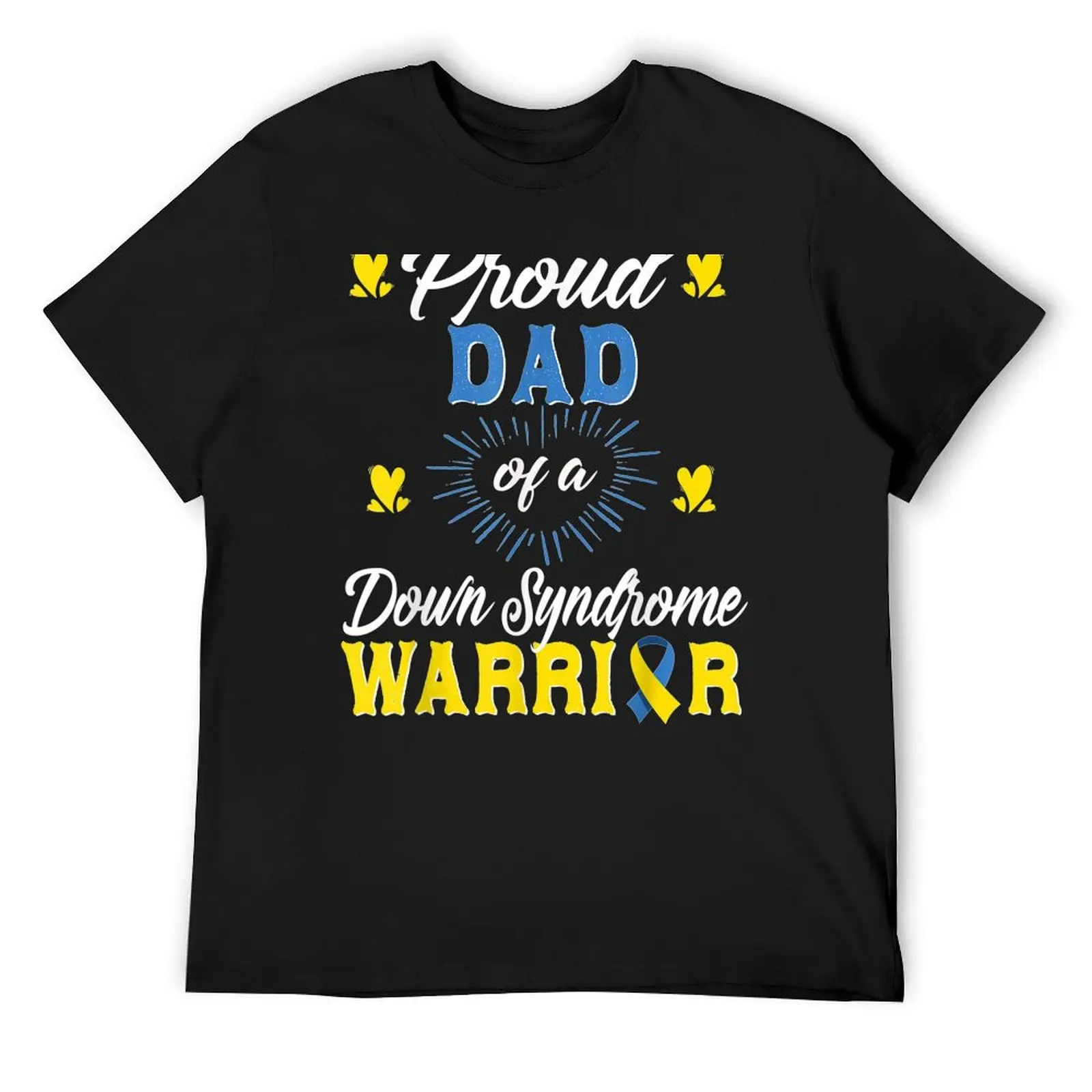 Футболка Proud Dad Of Down с синдромом воина, трисмоя 21, летний топ, дизайнерская футболка с короткими рукавами для мужчин