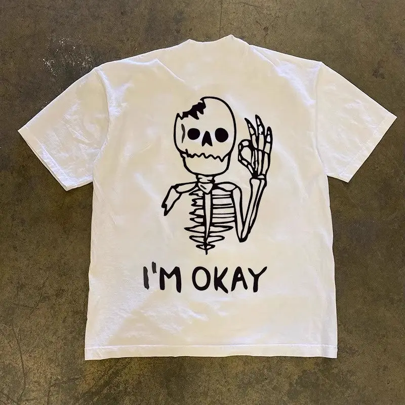 

Персонализированная футболка с короткими рукавами из чистого хлопка с принтом для мужчин и женщин, топы для пар