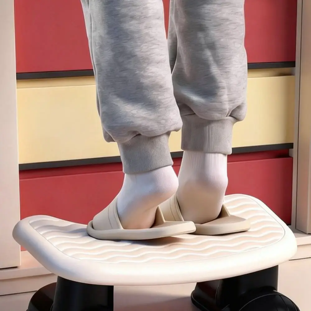 Potty Training Stool Toilet Footrest Bathroom Squatting Aid Helper Non Slip Step Stool For Kids Adults PP Durable