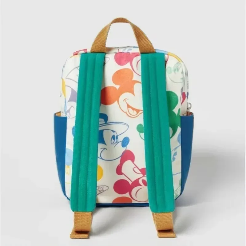 ديزني كارتون ميكي حقيبة مدرسية جديدة للأطفال حقيبة مدرسية عصرية للطلاب حقيبة ظهر ذات سعة كبيرة للأولاد والبنات