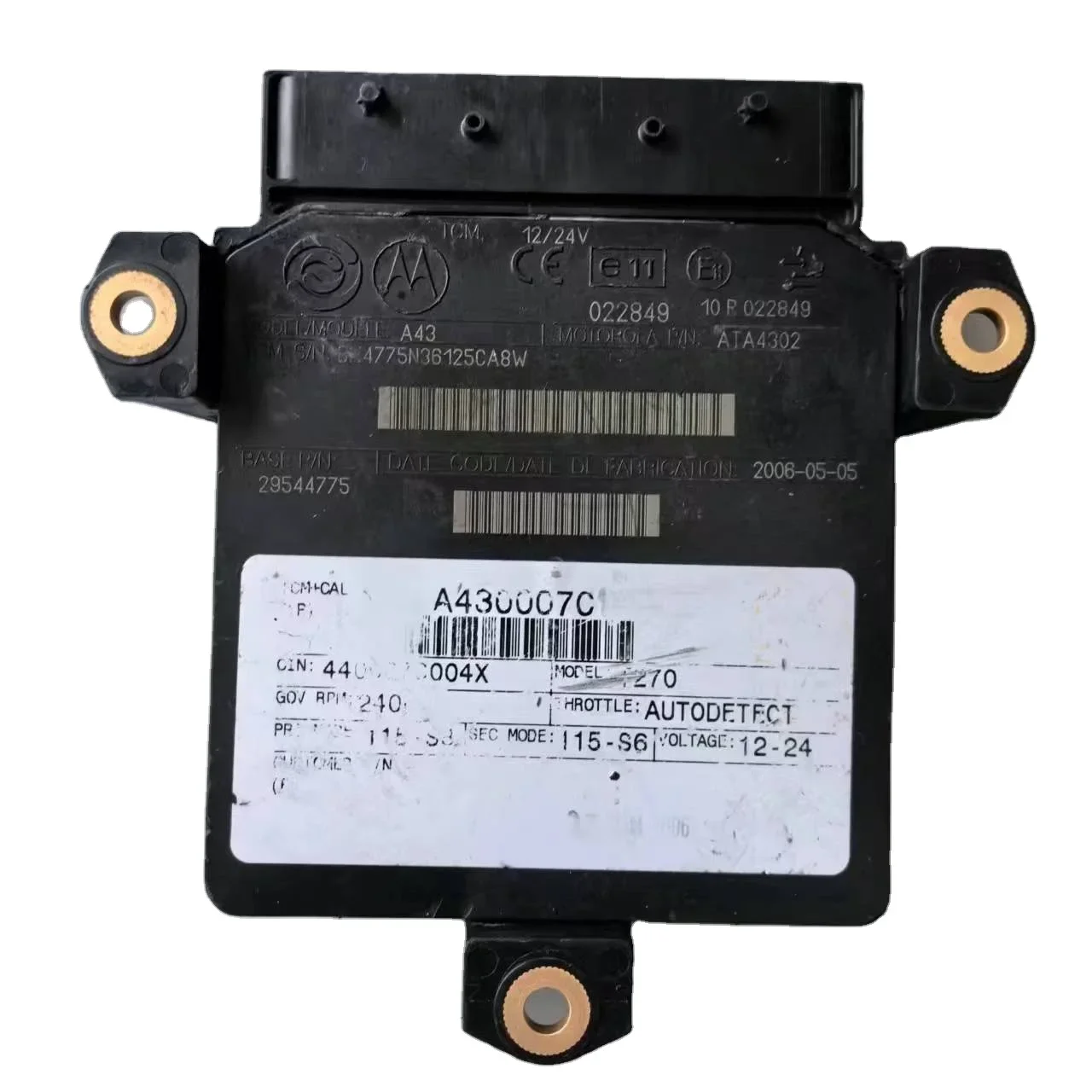Alison Transmission A43 TCM Control Module 29545324 with Program Made