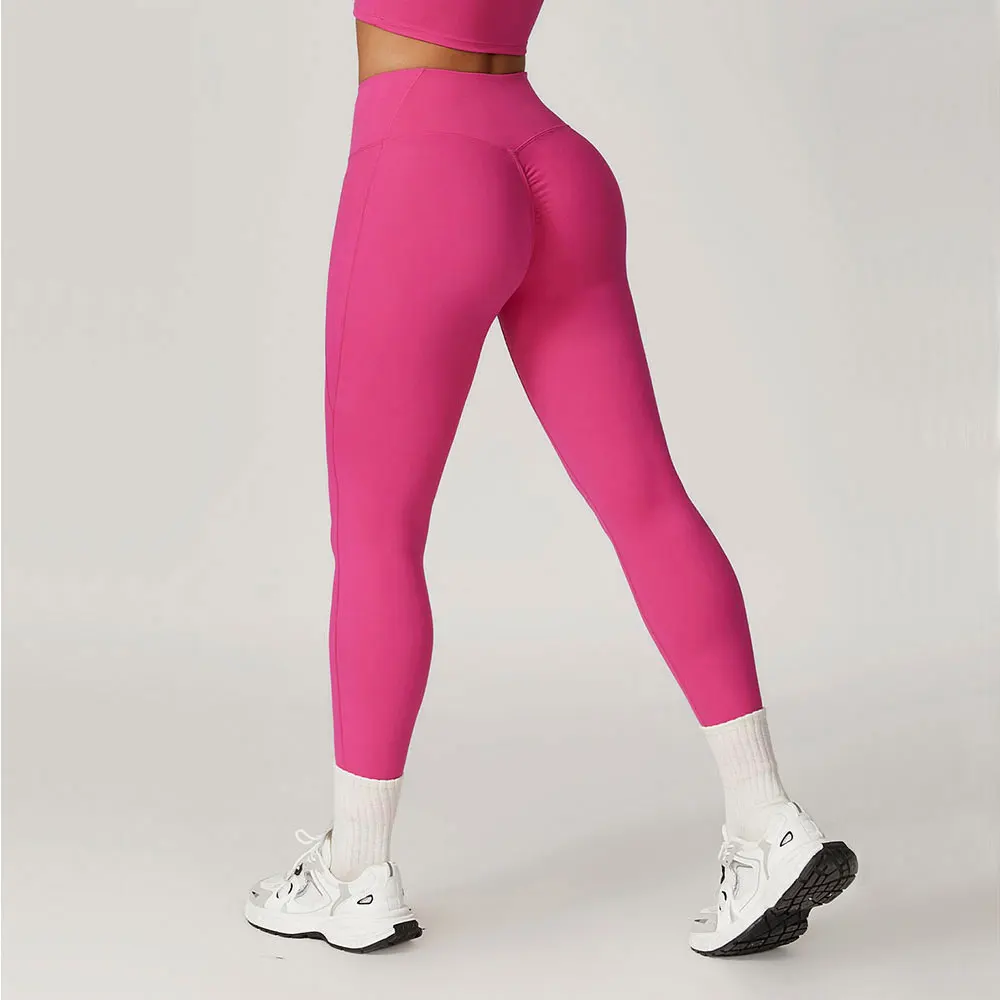 Women Yoga Pants High Waisted Sport Gym Fitness Leggings Scrunch Butt Fitness Women Female Legging Tummy Control Running Tights