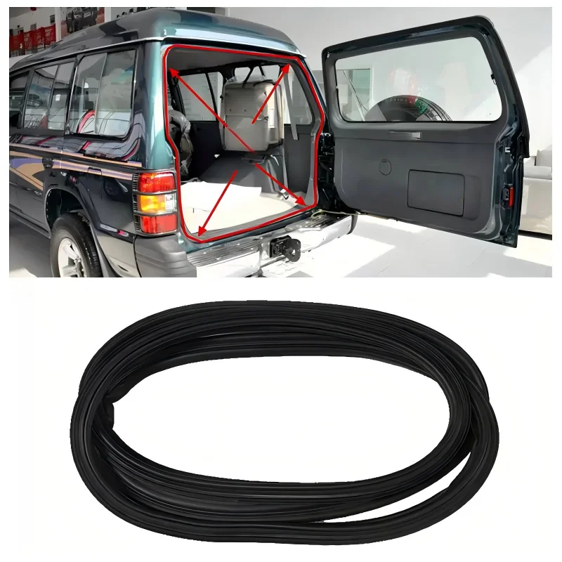 MB669336 MB669334 Tailgate Rubber Weather Seal For Mitsubishi Pajero V31 V32 V33 Montero 1992-1999 Rear Back Door Weatherstrip