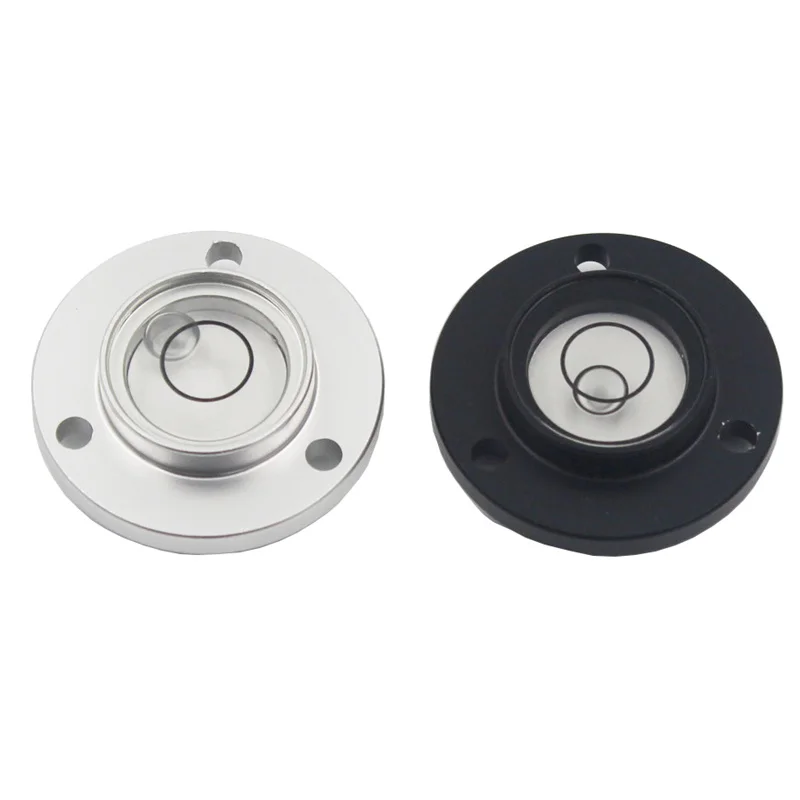 Round Nivel Bubble Circular Spirit Level Bead Up Flange Blister for Lei Electronic Gradienter Level  Dia 28mm 1PCS