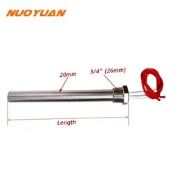 36V/48V 500w/800w/1000W Cartridge Heating Element 3/4