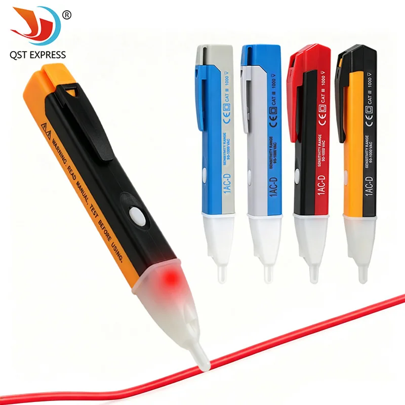 Non‑Contact Tester Pen with Sound & Light Alarm Flashlight Zero Live Wire Fault Breakpoint Detection Electrician Testing Tool