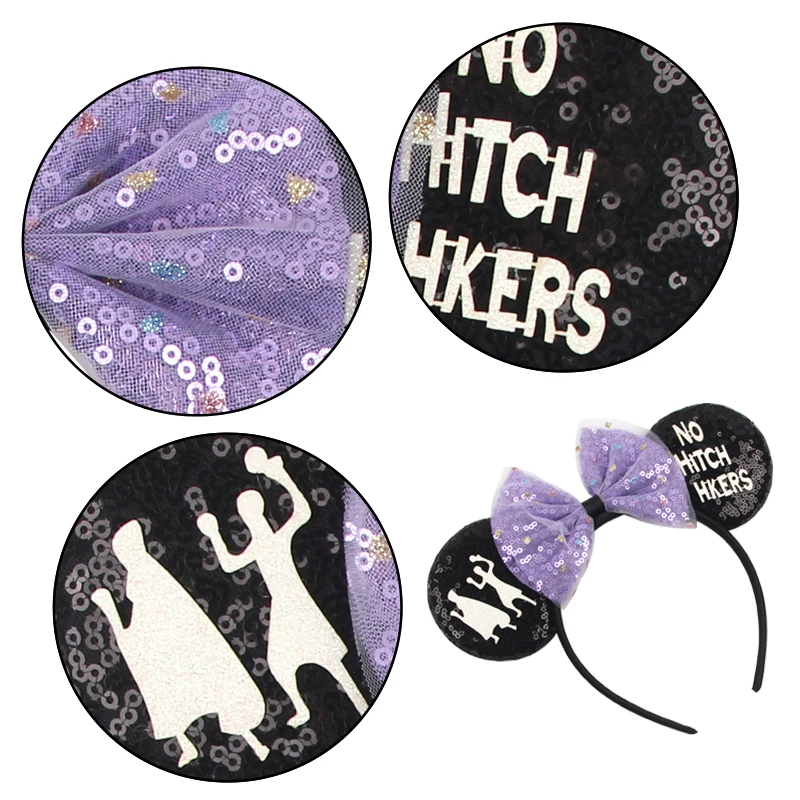 1 Buah Ikat Kepala Pribadi Halloween Elemen Kelelawar Ikat Kepala Pesta Bertema Liburan Busur Payet Hadiah Sempurna untuk Aksesori Rambut Anak Perempuan