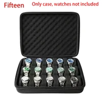 Boîte de rangement pour montres pour hommes ou femmes, étui de voyage portable, support de présentation pour montres-bracelets et montres intelligentes 5