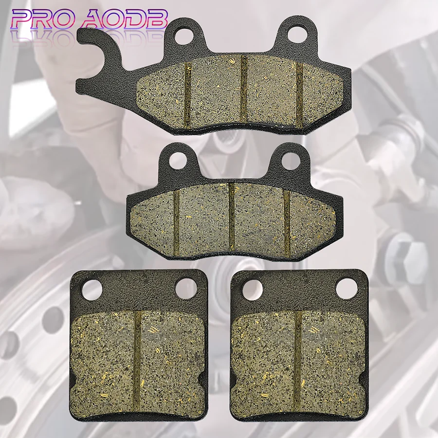 Front and rear brake pads For Kawasaki KLX 125 150 230 230R  ADIVA SCOOTERS AD AR 125 200 GARELLI KRS 50 Joker Freeland For PGO