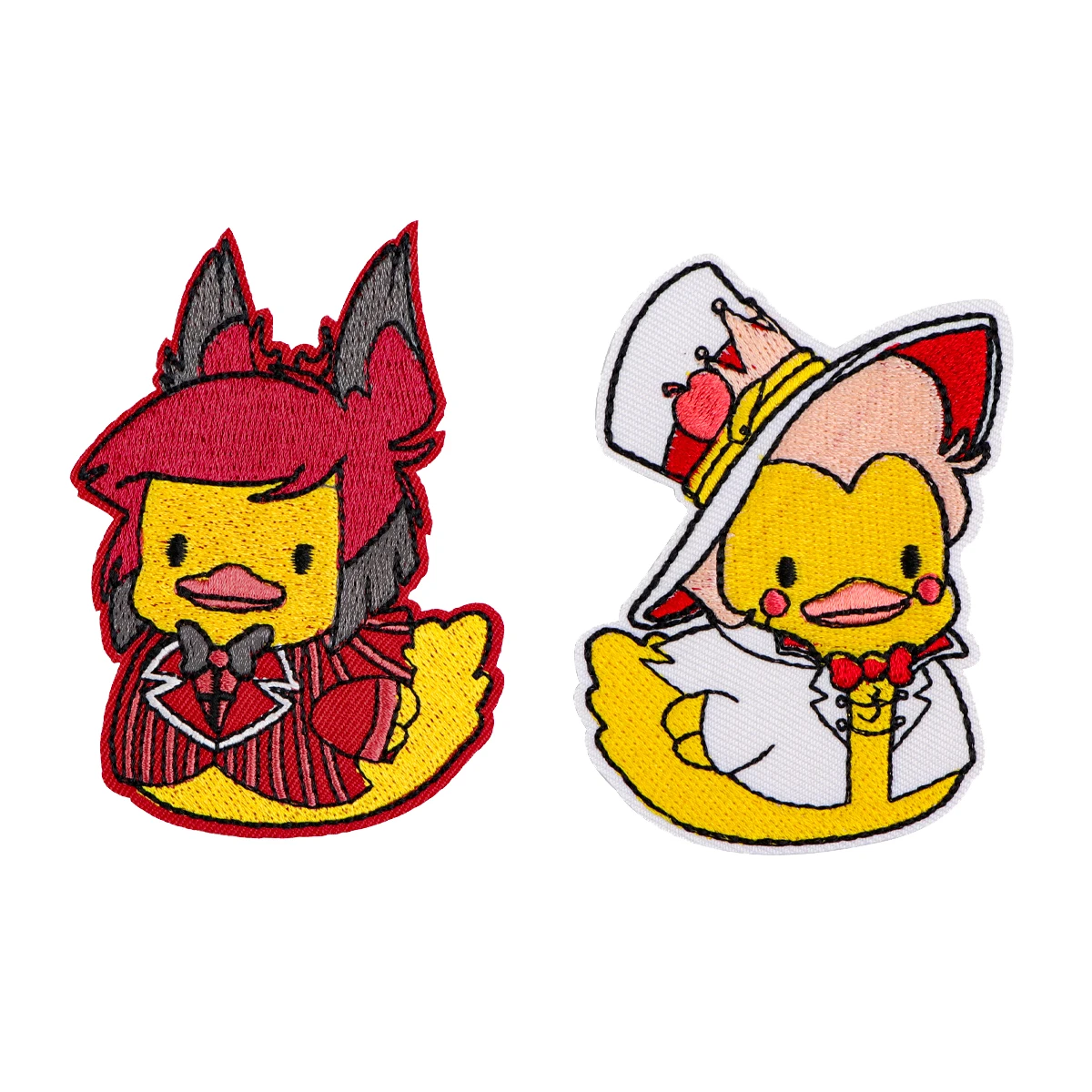 

Cute Duck Patch Cartoon Embroidered Patches For Clothing DIY Iron on Patches For Clothes Cartoon Patch Stickers For Friends