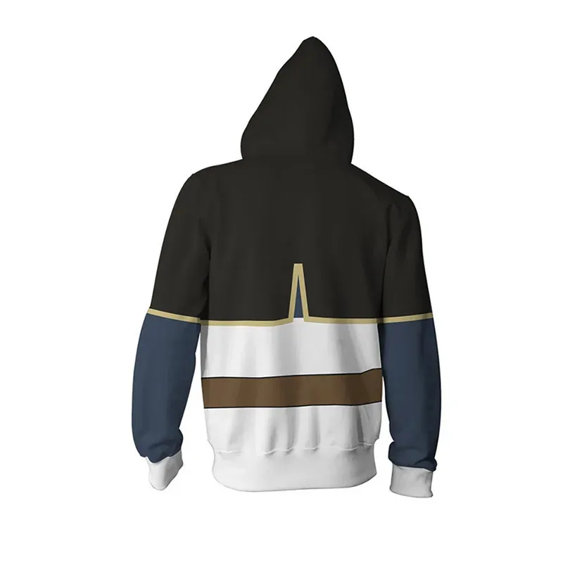 Anime Black Clover Sweatshirt Asta Hoodies Yuno Grinbellor Cosplay Mit Kapuze Zipper Jacke Unisex Kleidung Streetwear Hoody Mantel