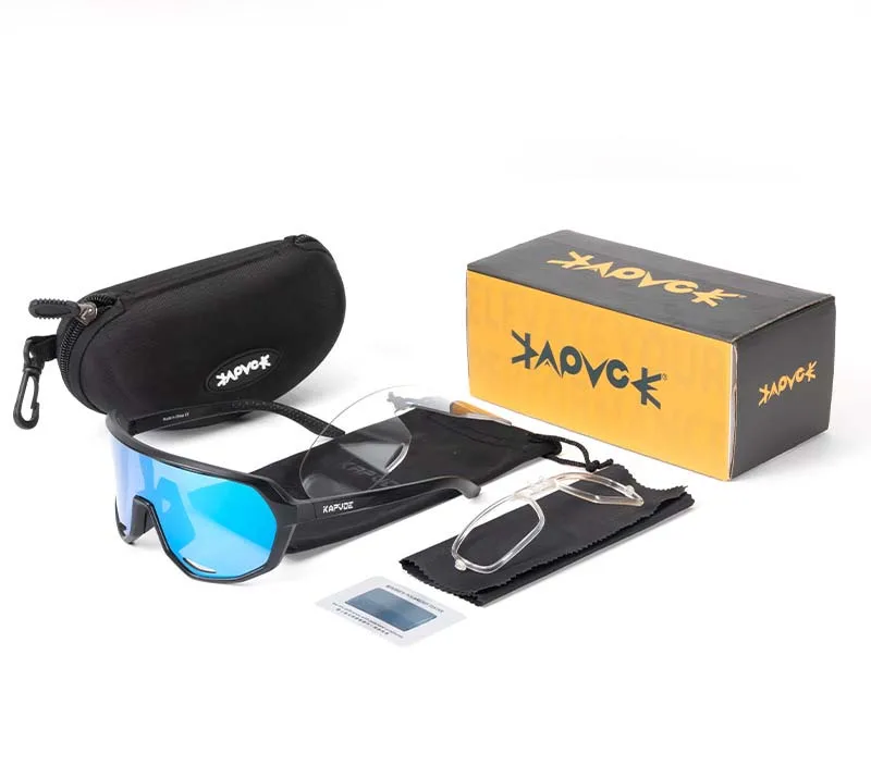 Bicycle Glasses - Anti-Glare, UV400 Protection - Outdoor MTB Sports Goggles, Professional Cycling Sunglasses for Men & Women