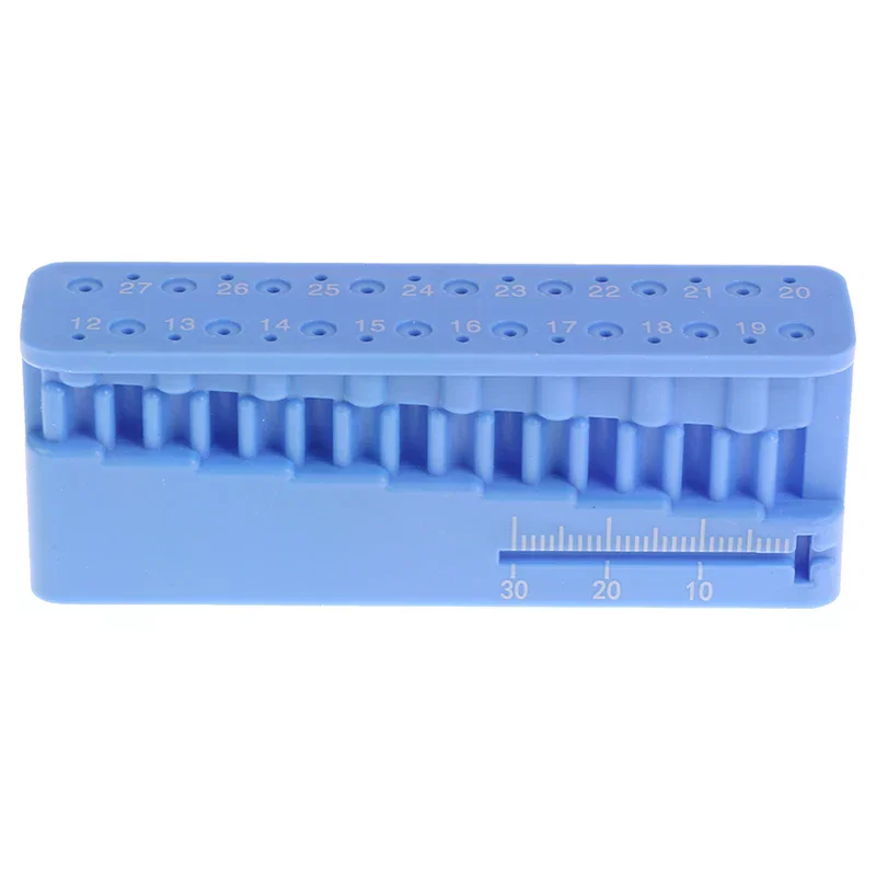 1PCS Dental Endo Measuring Autoclavable Endodontic Block Files Instrument Ruler