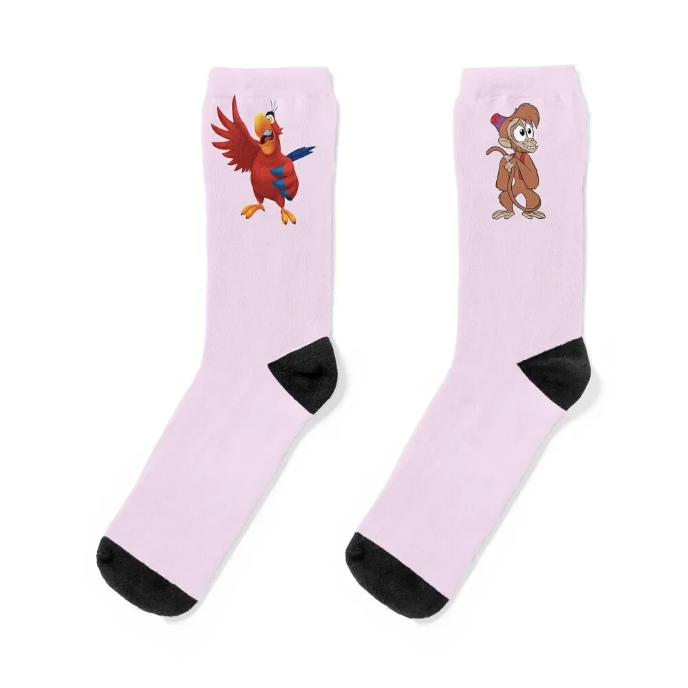

Aladdin - Iago and Abu Socks Rugby football heated Socks Ladies Men's