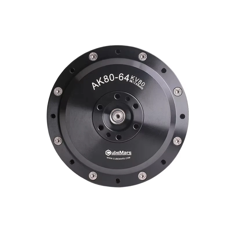 For CubeMars KV80 6-12S Planetary Gear Head AK80 High Torque Motor Drone Exoskeleton Robot Collaborative Arm - Metal Material
