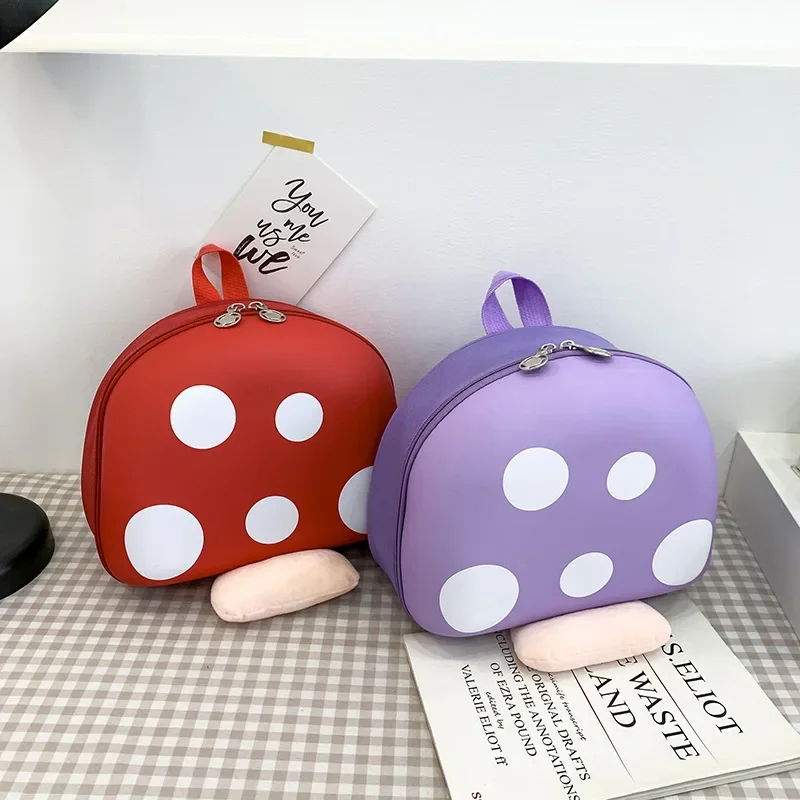 Cartoon Backpacks Cute Backpacks Mushroom Bag Toddler Backpack Trend Mother Kids Bags for Girl Back To School Bags Mochila Sac