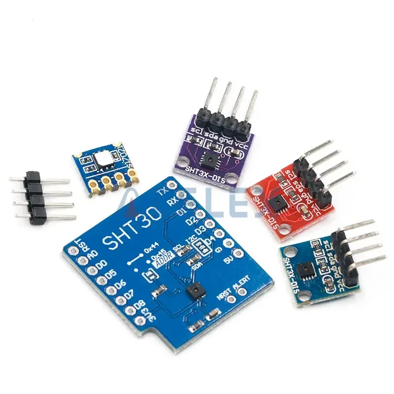 SHT30 SHT31 SHT35 temperature and humidity sensor module I2C communication numeric wide voltage