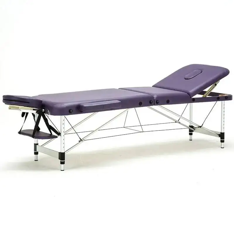 Aesthetic Massage Stretcher Lounger Bed Professional Folding Chair Cosmetic Camas Portatil Massage Furniture MQ50MB