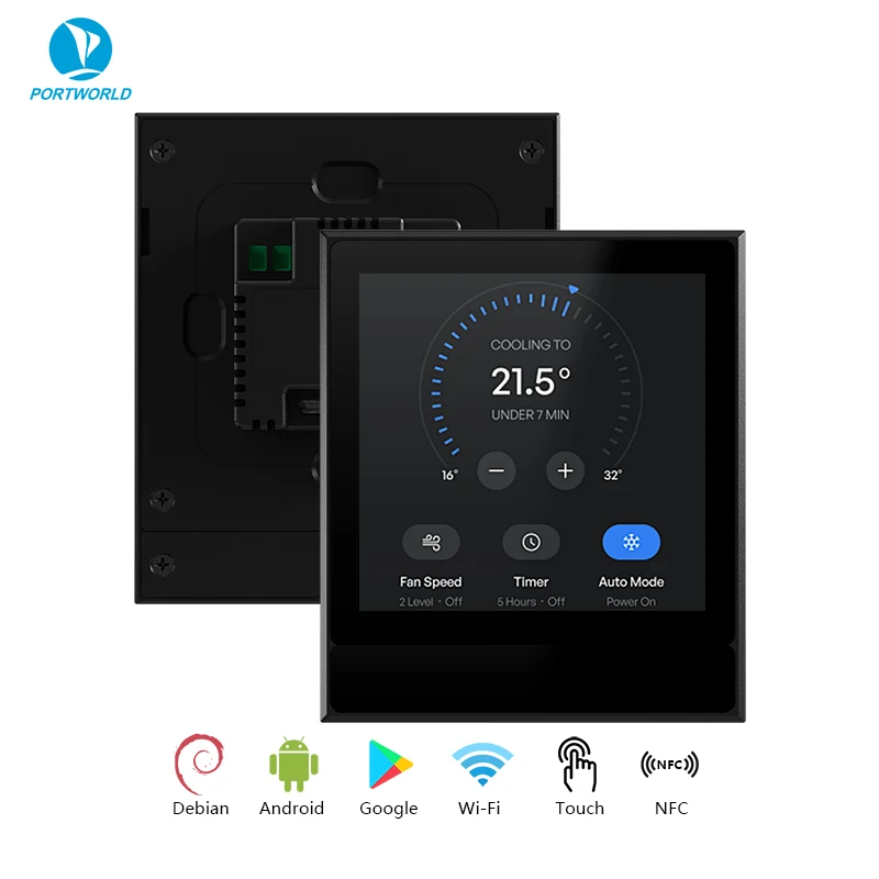 4INCH RFID 13.56mhz NFC Tablet with RK3566 Android /Linux Os Support Desktop &Wall Mount Install