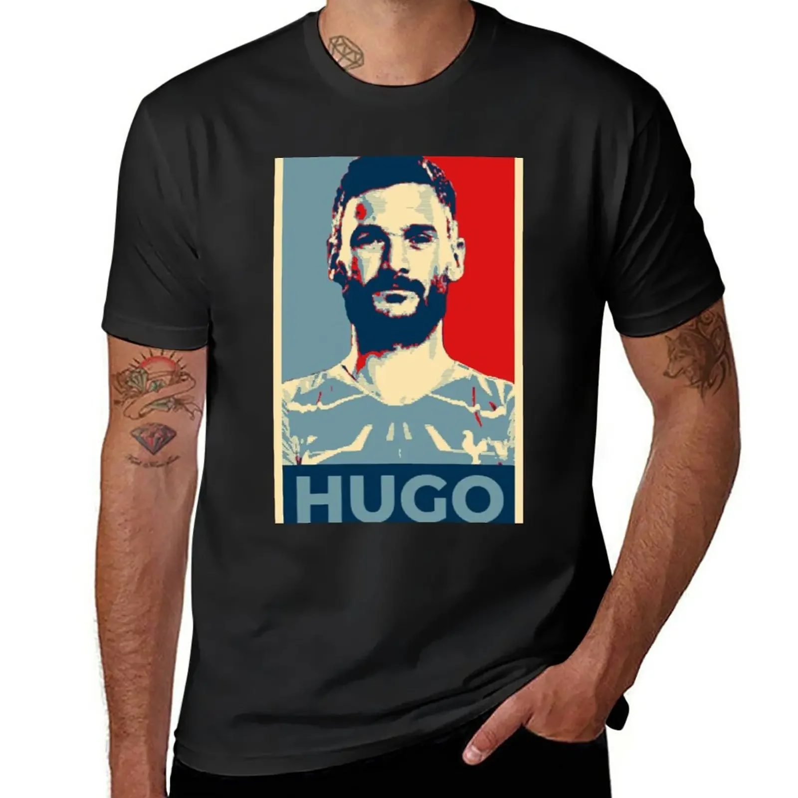 plain t-shirt blank t shirts cute clothes men clothings New Hugo Lloris - Hope T-Shirt  oversized t shirt  harajuku