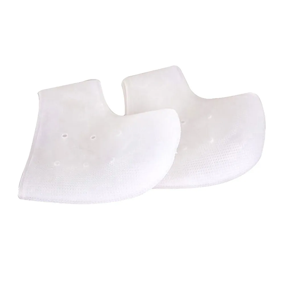5Pairs Silicone Heel Protective Sleeves Grade Soft Lightweight for Dry Cracked Heels Moisturizing Callus Relief