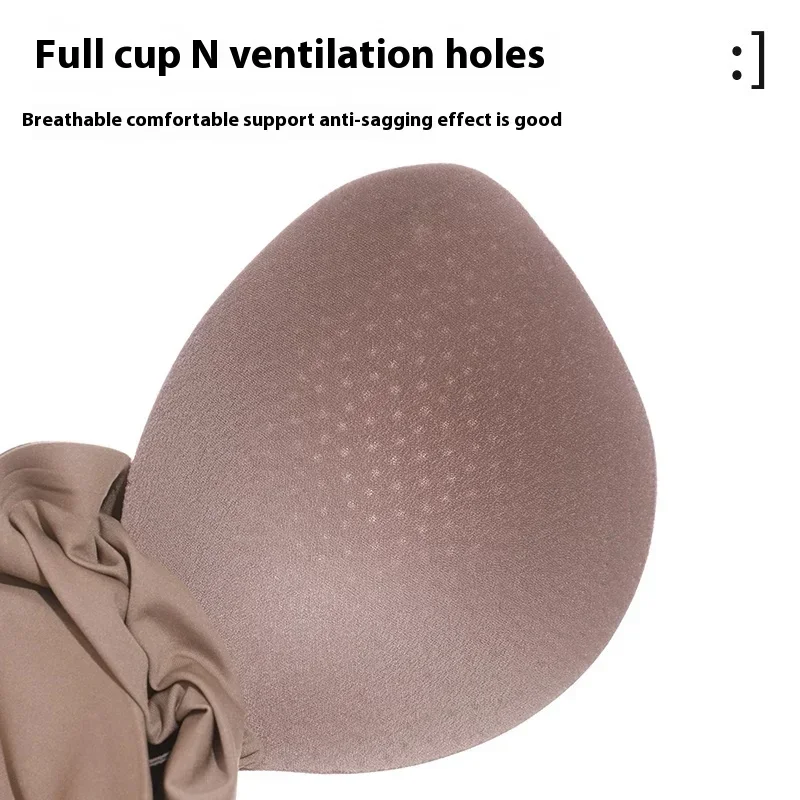 MeooLiisy New Plus Size Seamless Wireless Bras for Women Minimizer Push Up Lingerie One-piece Intimates Beauty Back Underwear