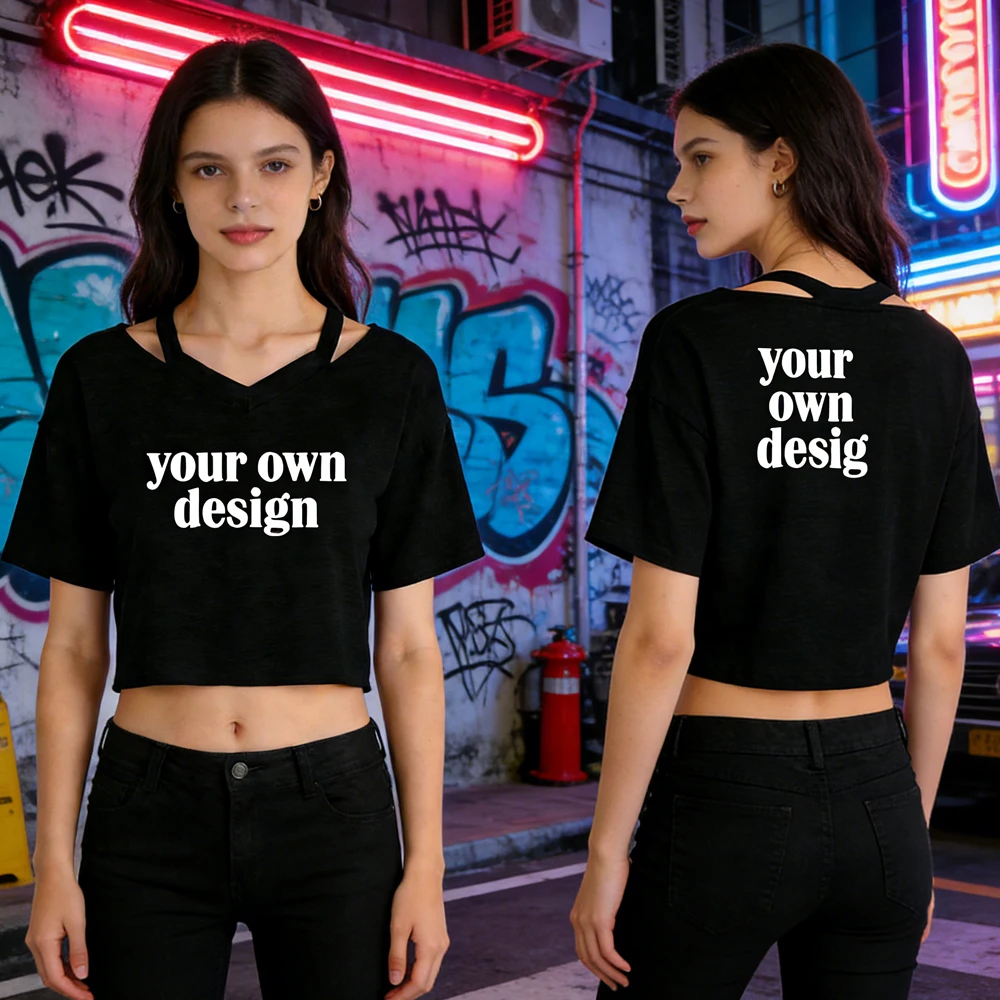 DIY Your Design Custom Short T-Shirt Custom with Your Favorite Pattern