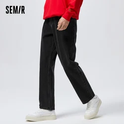 Semir Jeans Men 2023 Spring New Soft Comfortable Retro Straight Pants