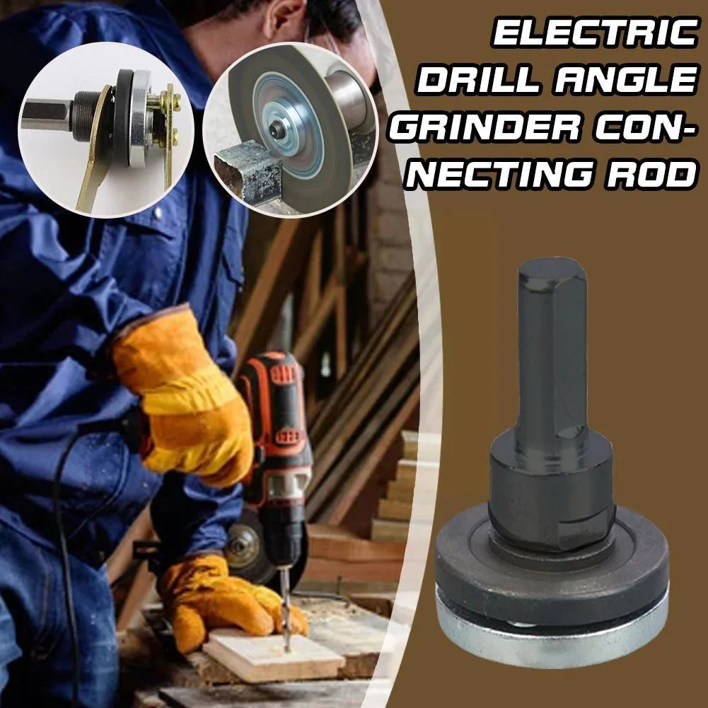Imagem -03 - Angle Grinder Conexão Rod Adapter Furadeira Elétrica para Angle Grinder para Converter Brocas sem Fio Acessórios Power Tool