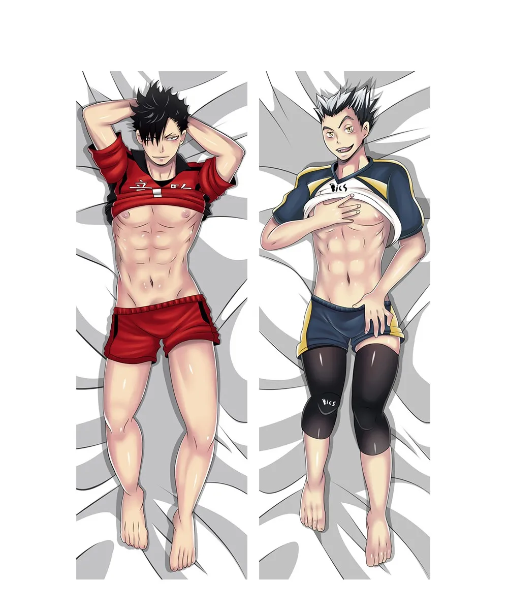 

50*180CM Anime Dakimakura Haikyuu Bola Voli Haikyuu!! Sarung Bantal Memeluk Tubuh Sarung Bantal Pacar Bantal Sandaran Panjang