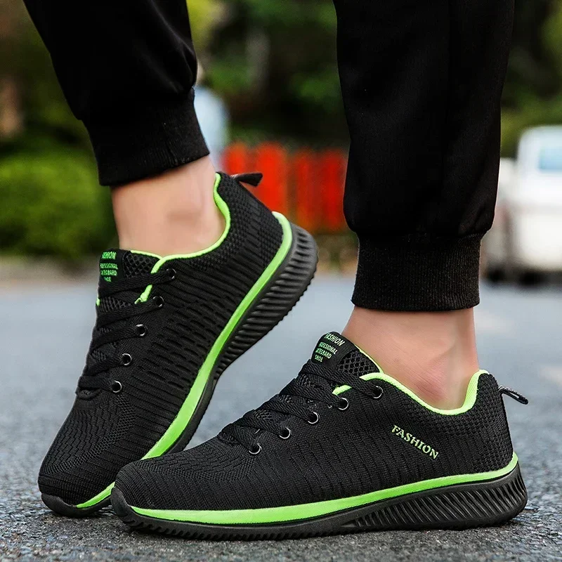 Hot Selling Lightweight Running Shoes for Men and Women, Breathable Couple Running Shoes, Walking and Jogging Training Shoes