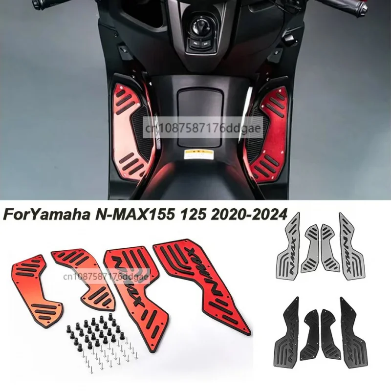 

Подножка для ног, педаль, пластина для ног, аксессуары для мотоциклов для Yamaha NMAX155 N-MAX155 Nmax155 125 2020-2024 2023 2022 2021