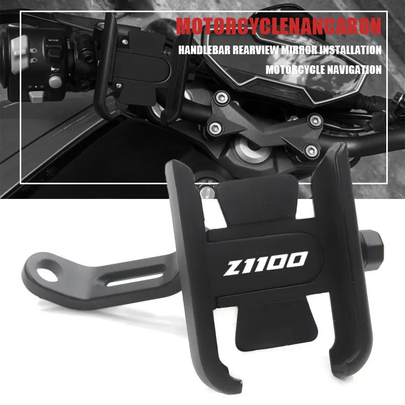 

For Z1100 Z 1100 2025 2026 Motorcycle Handlebar Mobile Phone Holder GPS Stand Bracket
