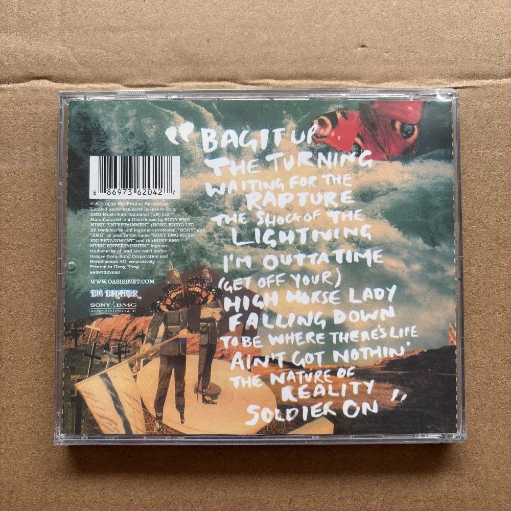 Álbum de CD Oasis |   Desenterra a tua alma |   Canções de Britpop e Rock |   Vocais Crus e Riffs Poderosos Disco de Música Hi-Fi