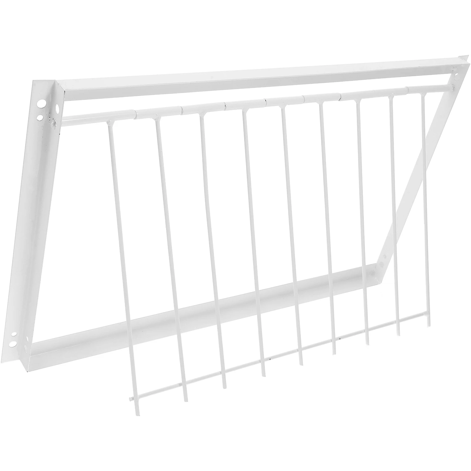 

1pc Pigeon Cage Door 40x26cm Iron Easy Install Homing Racing Birds Catch Bar Loft Breeding Bird Entrance Dovecote Pet Gate