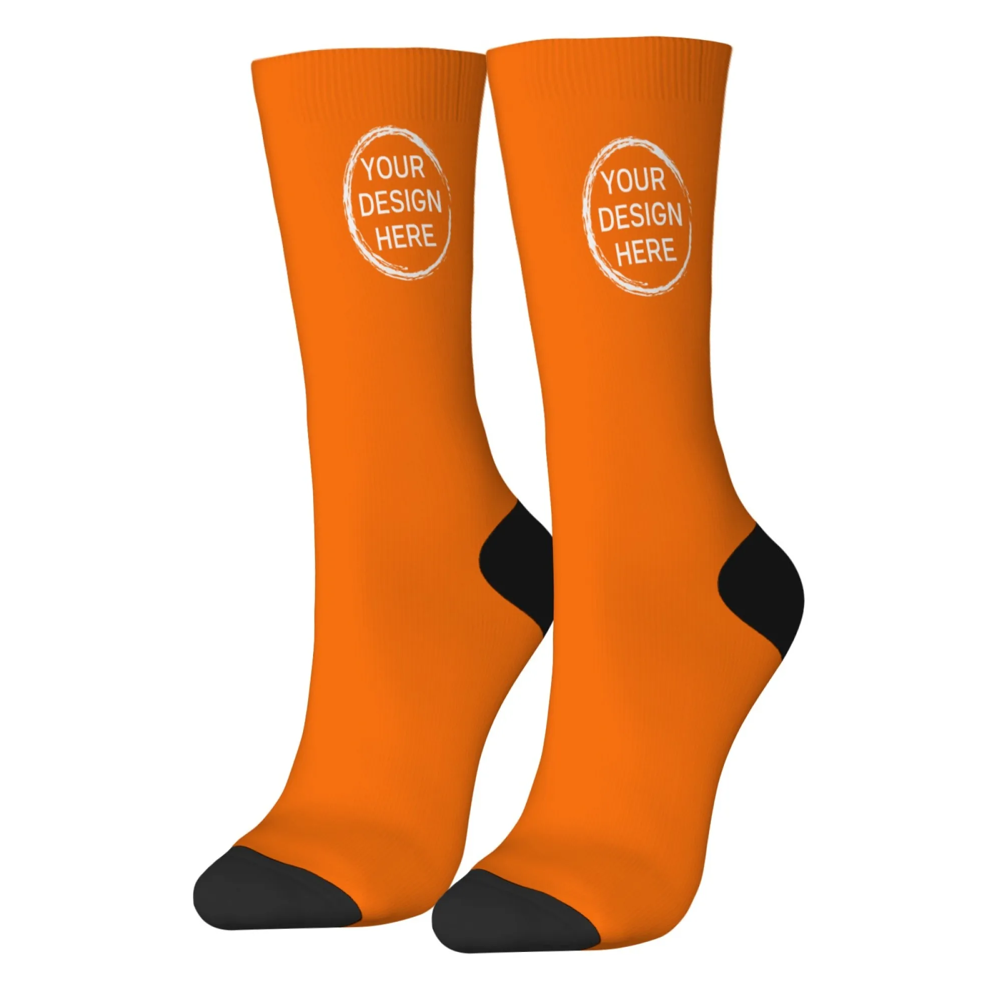 DIY Personalized Custom Logo Photo Print Socks Soft Breathable Socks Quirky Funny Novelty Street Hiphop Memory Birthday Gifts view 3