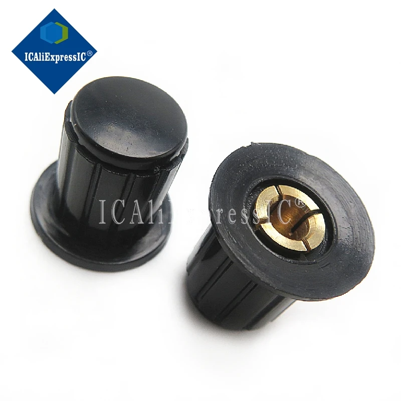 5pcs/lot WXD3-13 black knob button cap is suitable for high quality WXD3-13-2W turn around special potentiometer knob KYP16-16-4