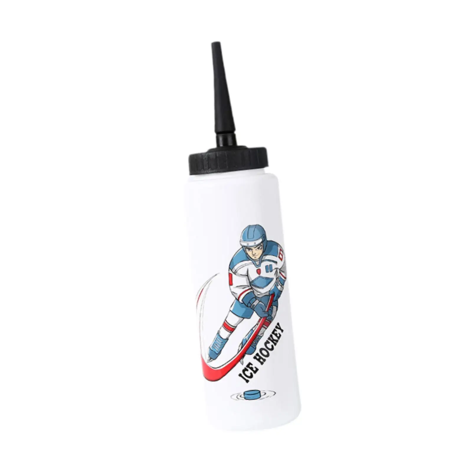 Portable Sports Water Bottle 1000ML Large Capacity Leakproof Drinking Cup for Hockey Fitness