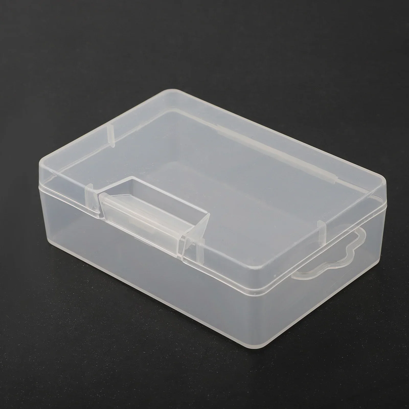 1*Storage Box Transparent Plastic Storage Jewelry Box Storage Box Case Hard Transparent Plastic Jewelry Tool Box