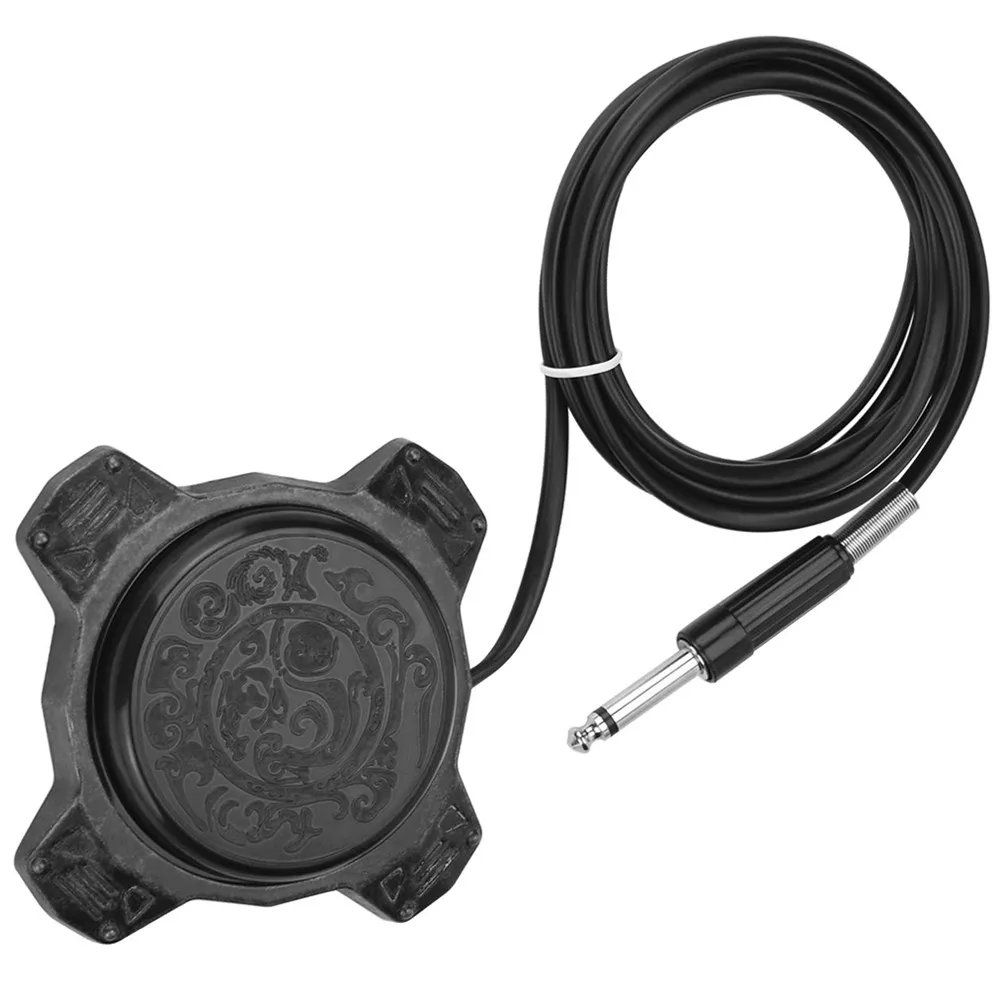

Aluminium Alloy Tattoo Foot Pedal for Tattoo Machine Professional Power Switch with Copper Wire Core Strong Conductivity Easy