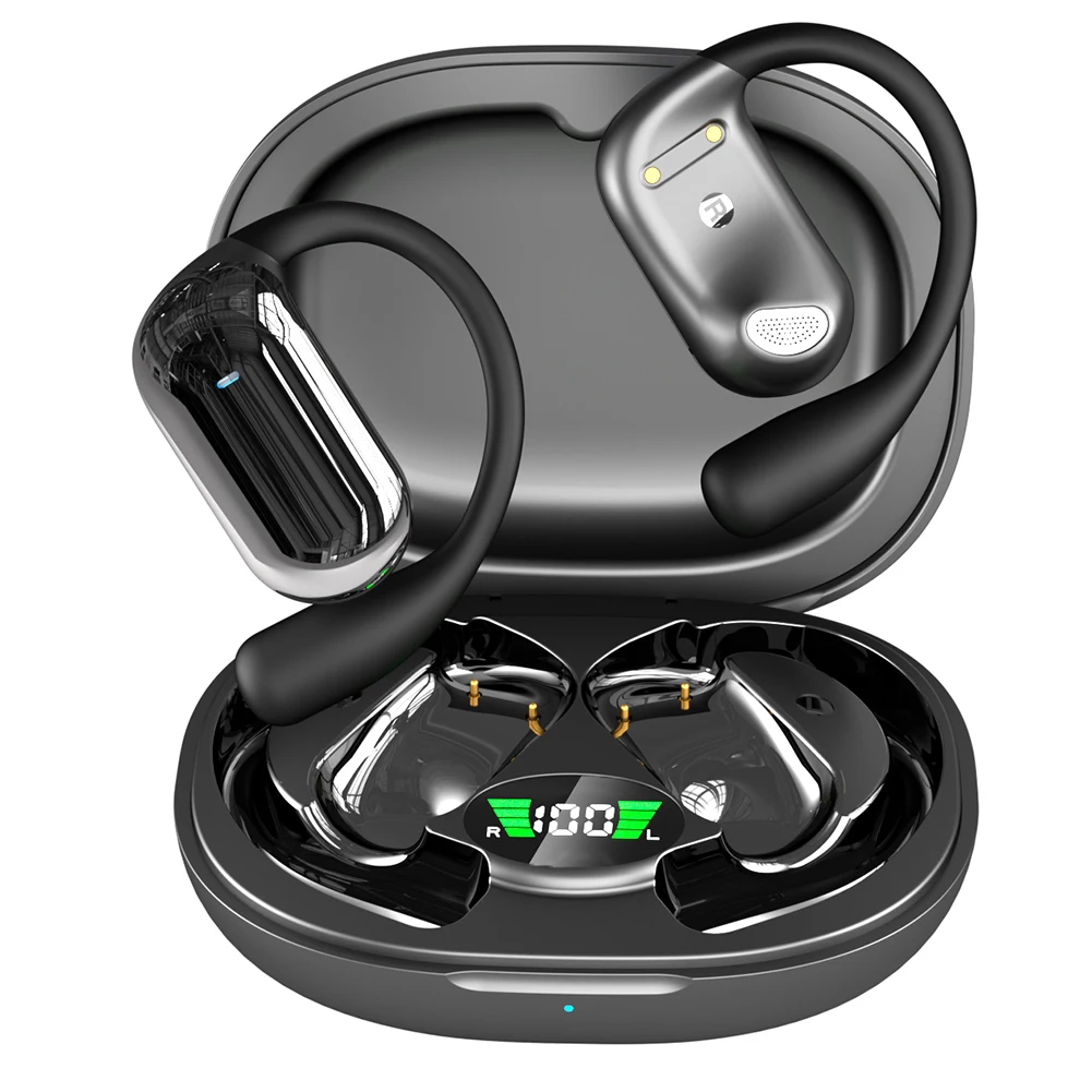 Q16S 3 في 1 سماعات مترجم 144 لغة ترجمة صوتية فورية سماعات أذن سماعة لاسلكية تعمل بالبلوتوث 5.3 سماعات أذن للأعمال